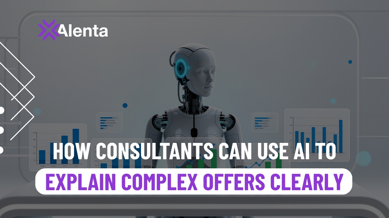 Discover how consultants can use AI to explain complex offers clearly, guide visitor understanding, and improve lead quality without overwhelming prospects.